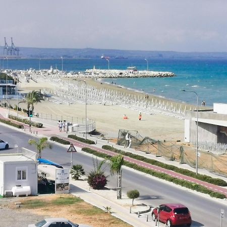Sea-Esta Seaview Apartment, 200 Meters To The Beach Larnaca Bagian luar foto